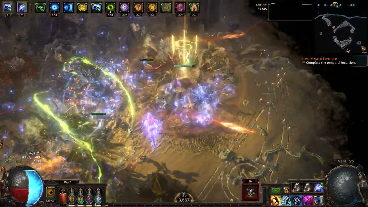 Path of Exile phrecia 2.0, Spark of the nova