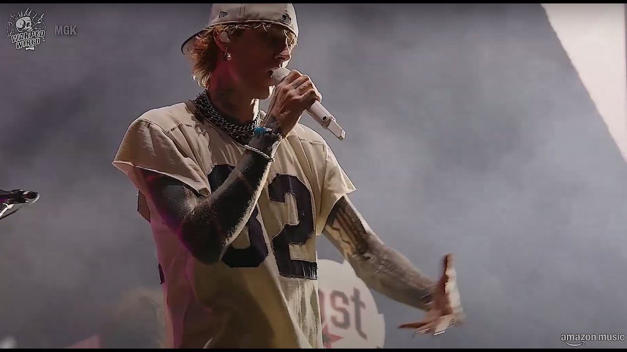 mgk - my ex's best friend (live performance | Warped Tour 2025)