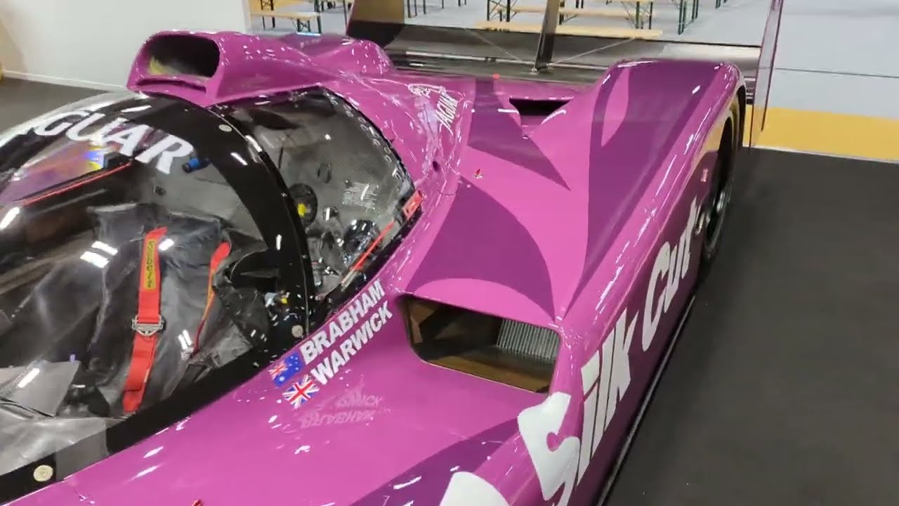2023 Retromobile Paris Expo - Art & Revs booth. R18 TDI + XJR-14