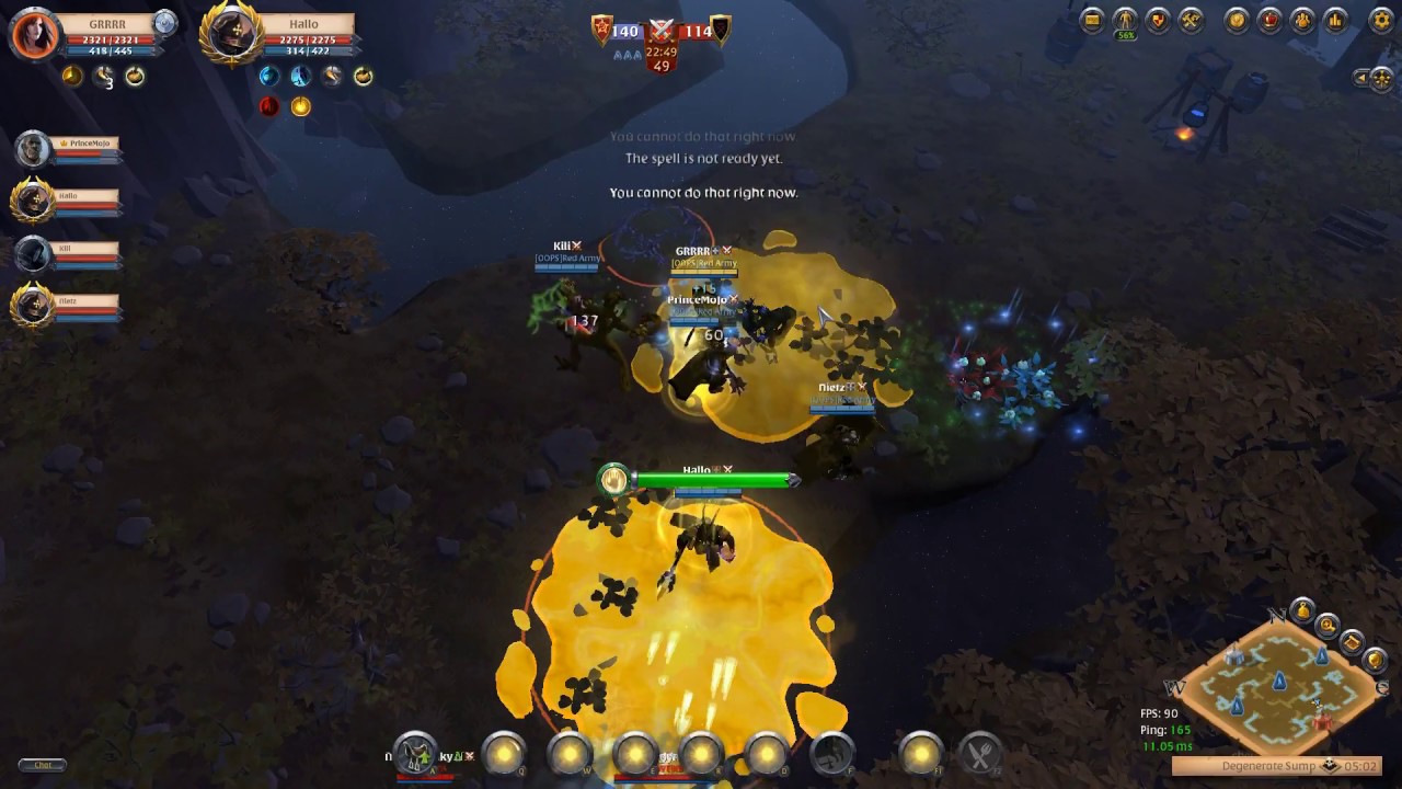 (GvG) Albion Online - Red Army vs Betrayed Souls/KDS #29