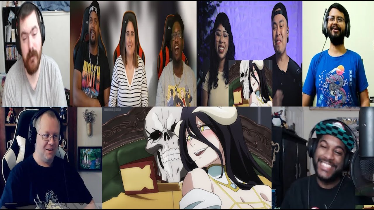 OVERLORD SEASON 4 EPISODE 1 REACTION MASHUP