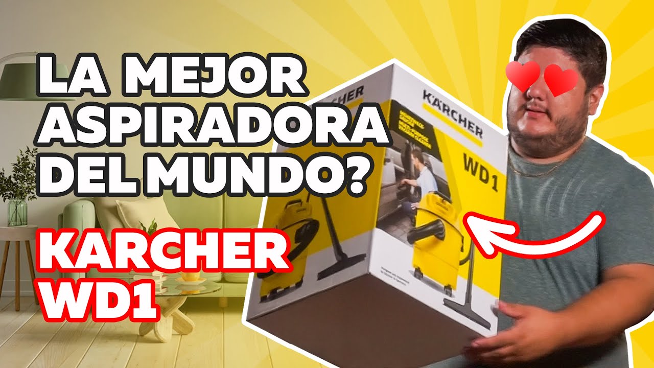 LA MEJOR ASPIRADORA - KARCHER WD1