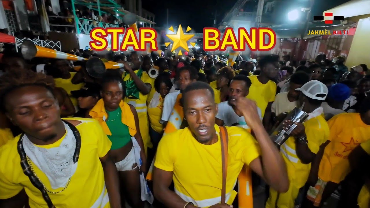 Men tout plezi STAR 🌟 BAND ap bay nan Carnaval Jacmel 2026. @JAKMÈLKILTI 