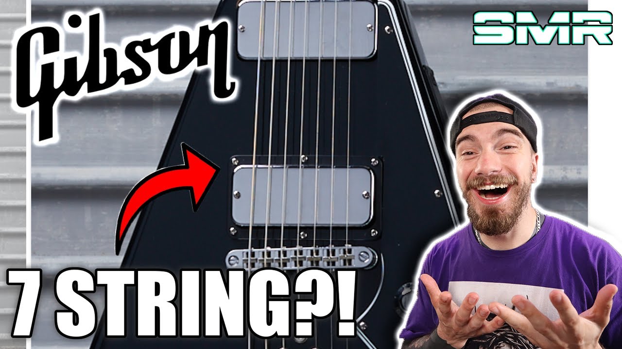 GIBSON 7 STRING FLYING V! GIBSON MOD COLLECTION!