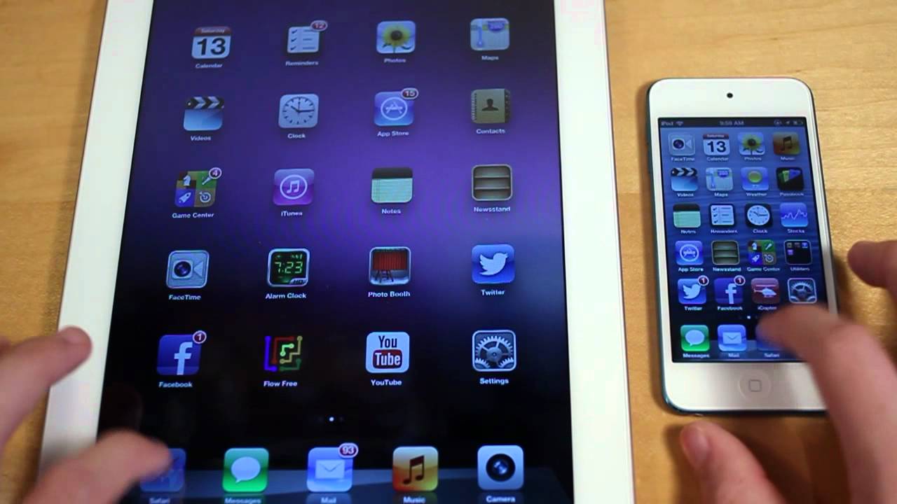 iPod Touch 5G vs. iPad 3: Speed Test