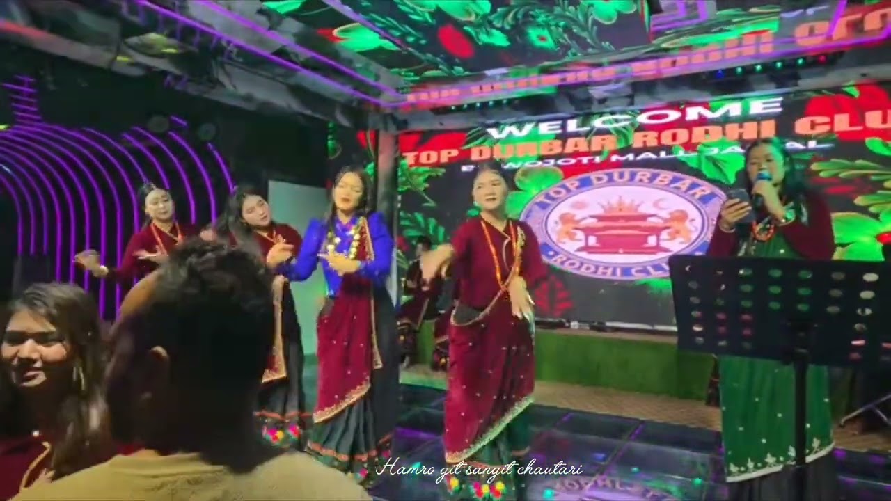 New nepali song live नछुटिनि कस्म खाको छु भन्दै गाइका नानी ले रोइला सोङ दोहोरी साझ भित्र को एक झलक