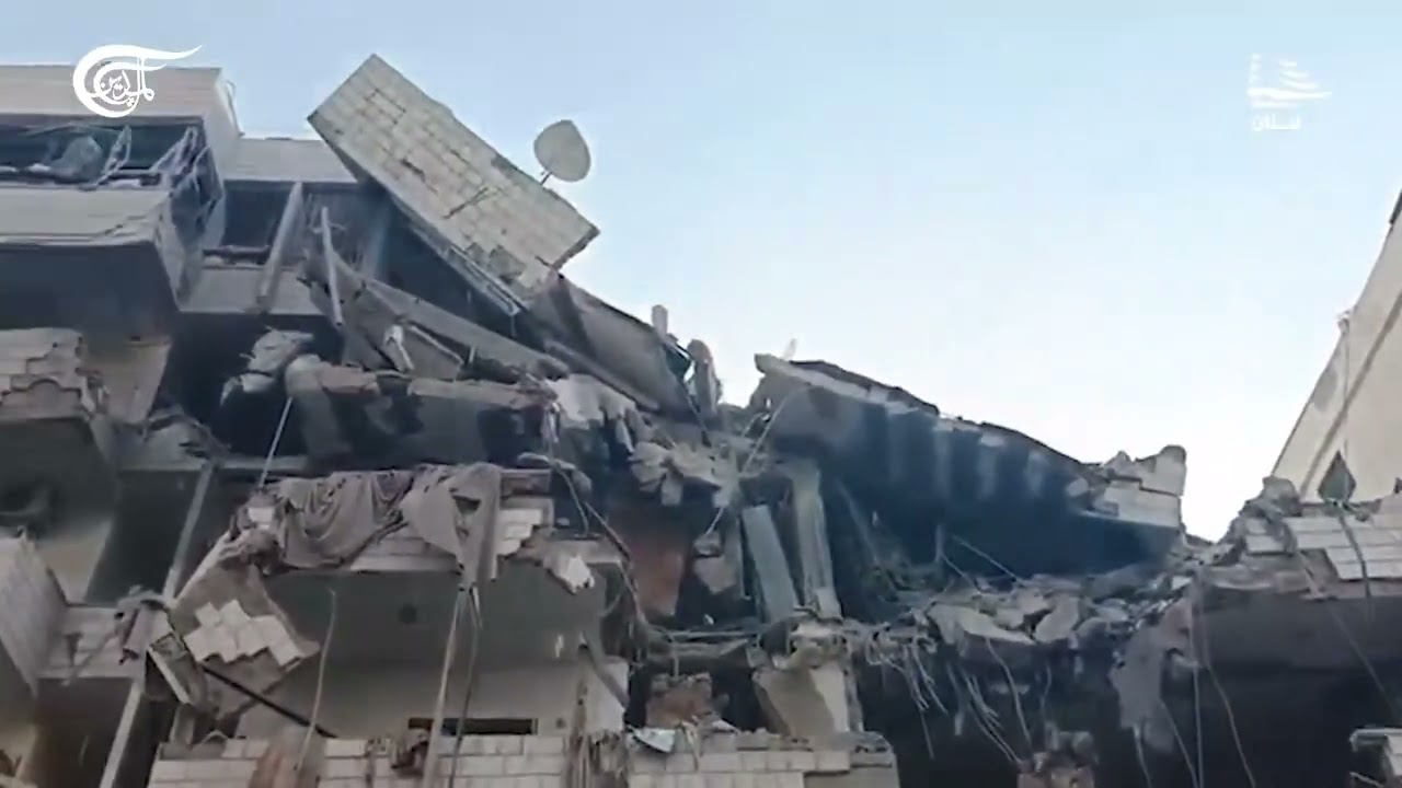 دمار كبير جراء العدوان الإسرائيلي على الضاحية الجنوبية لبيروت!