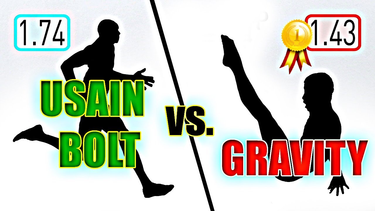 Usain Bolt vs. Gravity