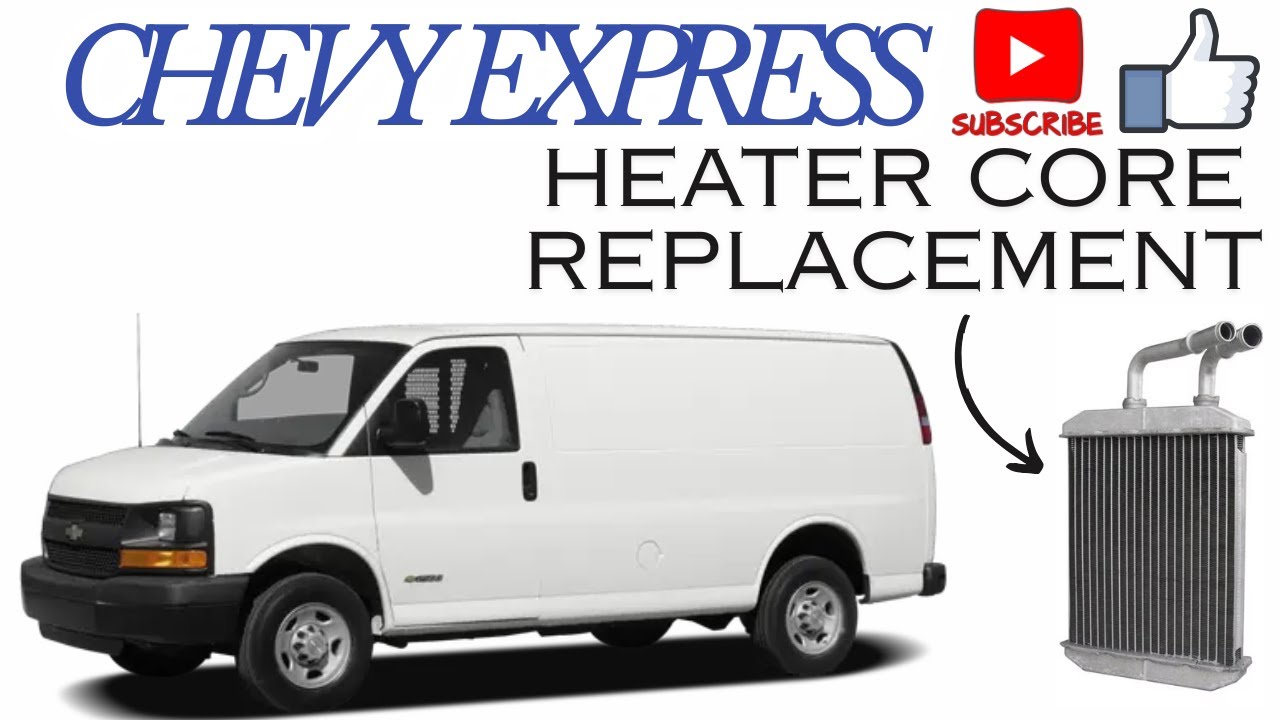 Замена радиатора отопителя Chevrolet Express 2003-2017