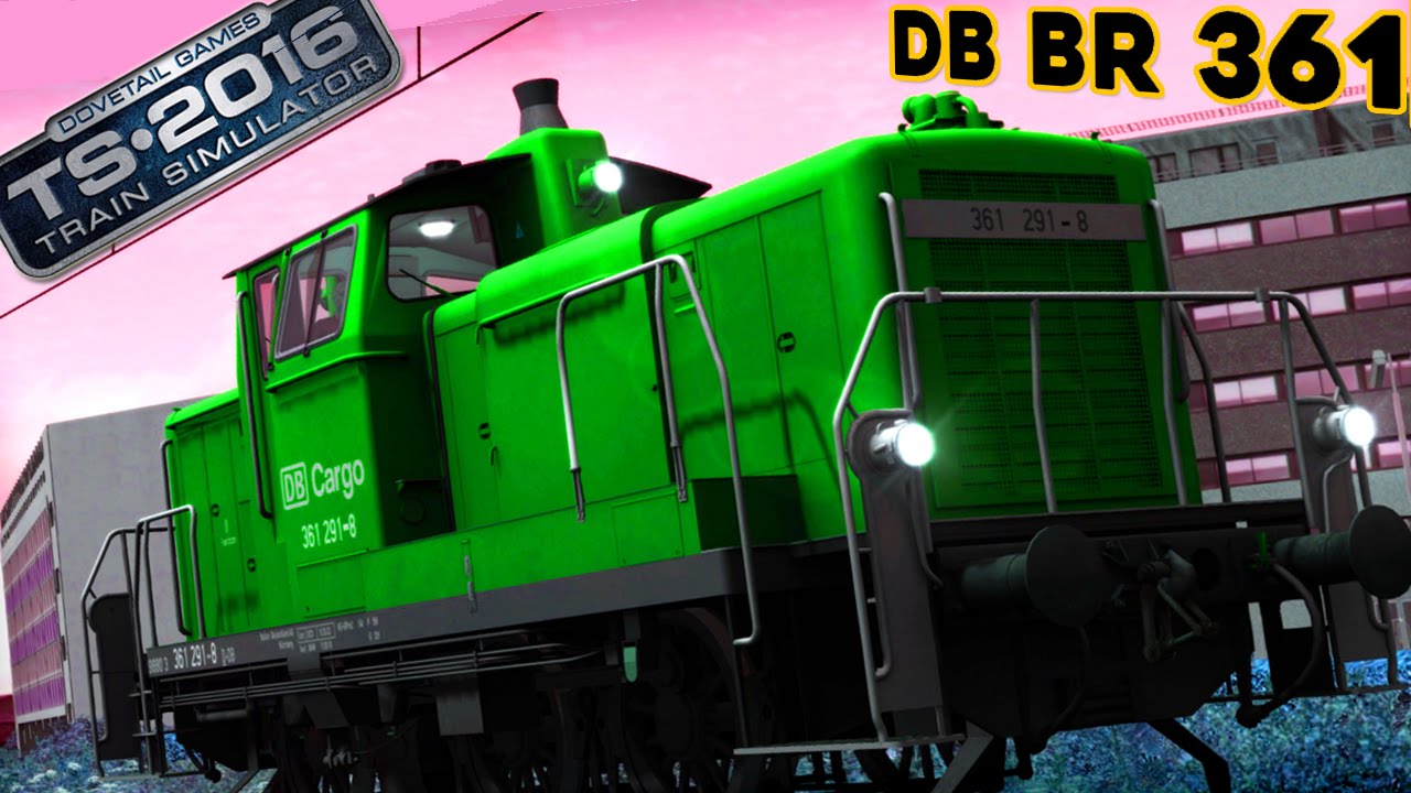 Train Simulator DB BR 361 Loco Add-on Gameplay - TS 2016 PC HD