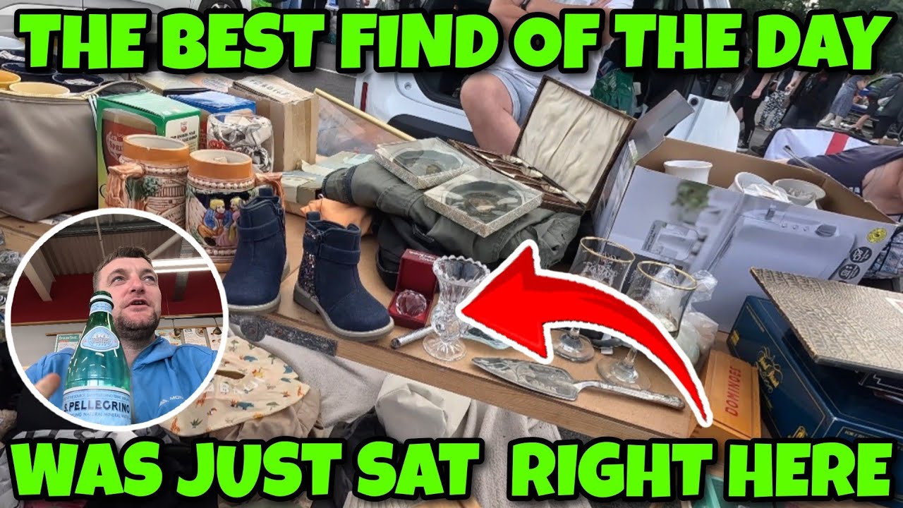 Bowlee Car Boot Sale I walked past this BARGAIN 3 times then I Bought it BARGAIN HUNT #carbootsale