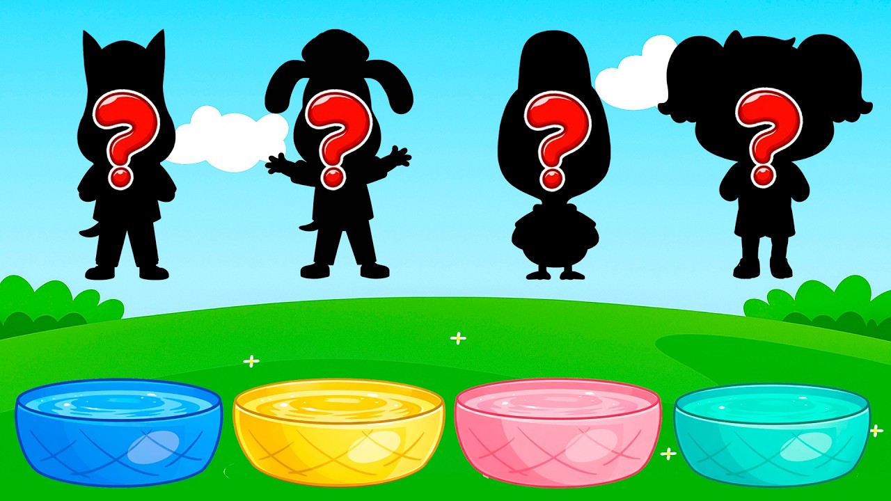 Sheriff Labrador  And Friends Dress Up & Learn Colors!  Kids Coloring with Labrador & Friends