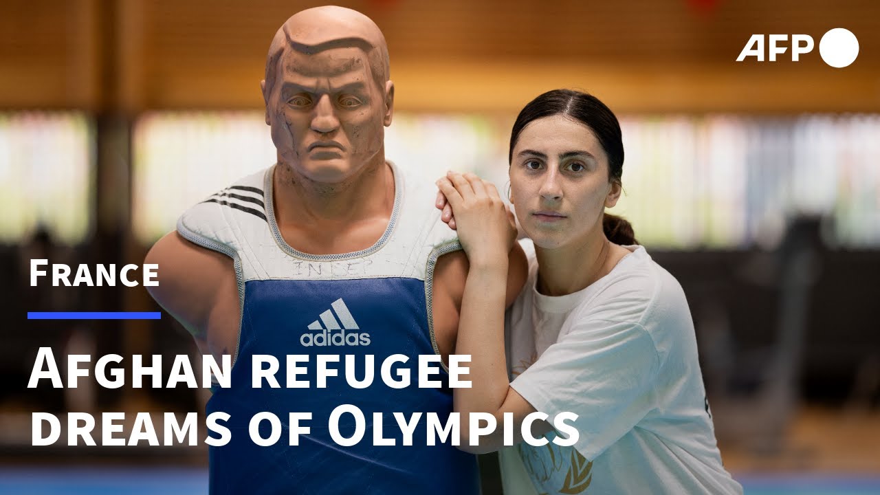 Afghan refugee dreams of taking part in the Olympics | AFP
