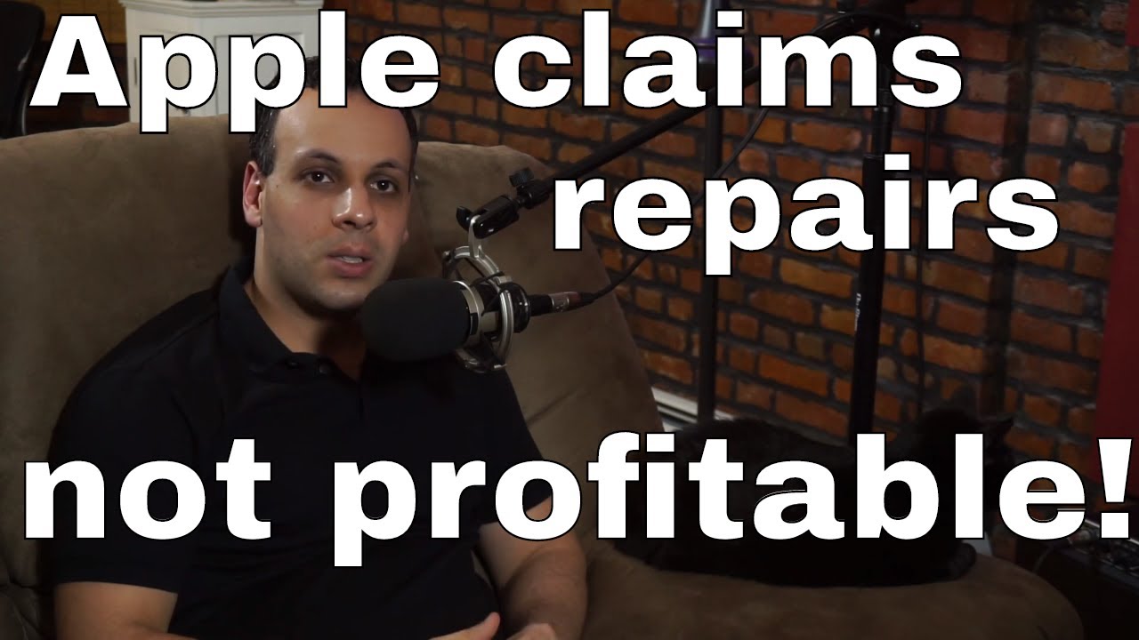 Apple tells Congress it loses money doing repairs
