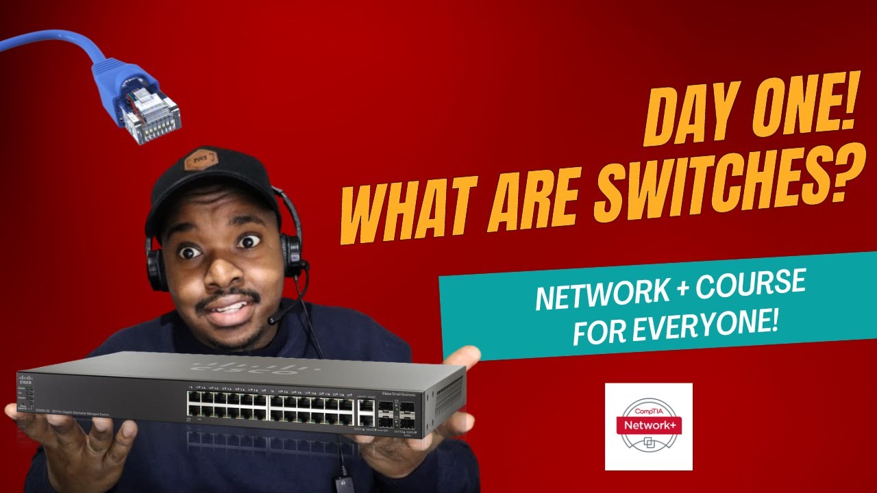 Free Networking Course // DAY 1 // What is a Switch?