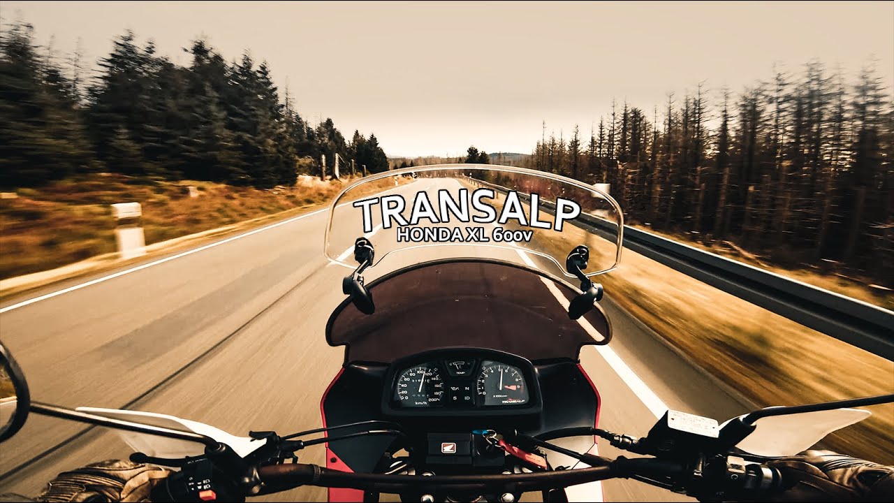 ADVENTURE - HONDA XL 600 V TRANSALP - RAW PURE POV SOUND 4K - HARZ
