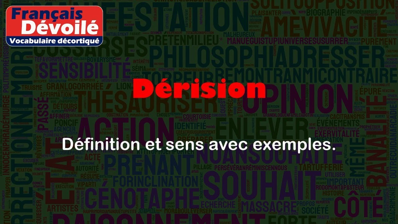 D&eacute;rision