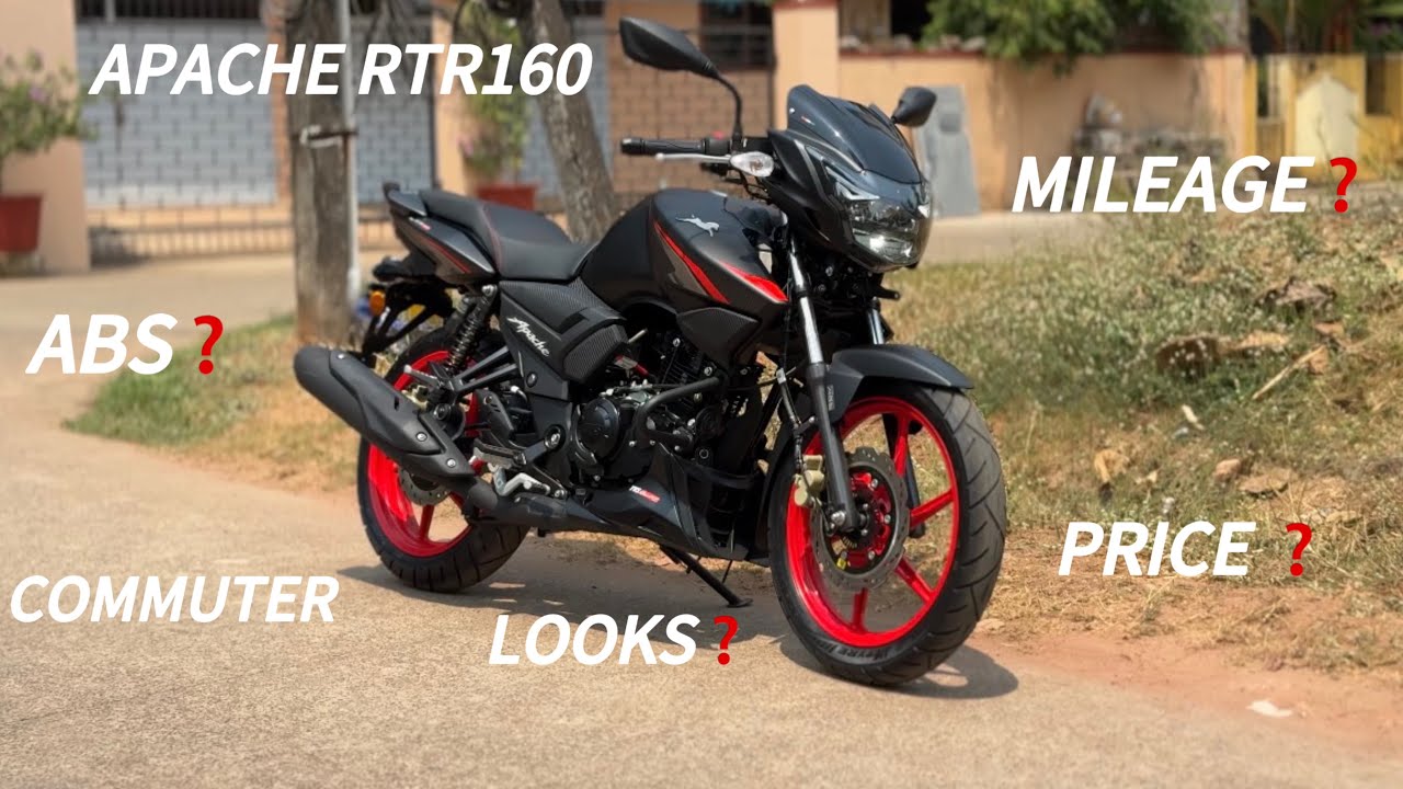 TVS APACHE RTR160 2V REVIEW #tvs #apachertr160 #review #motovlog #motorcycle #youtube 