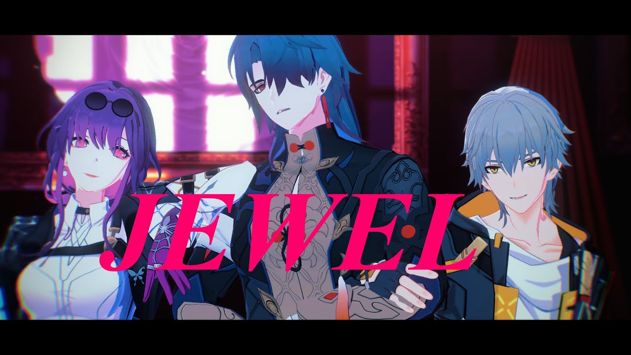 [ MMD Honkai : Star Rail ]  jewel [ Kafka , Caelus , Blade ]