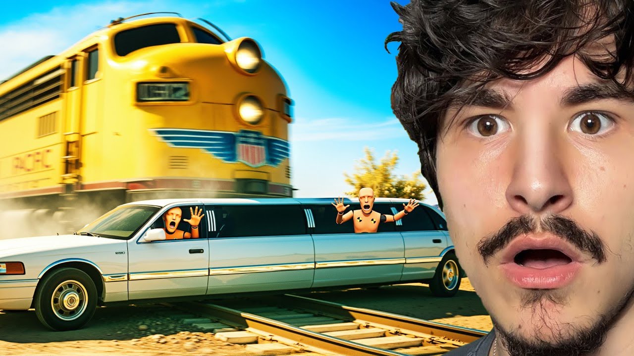 En Gerçekçi Tren Kazalarına Tepki!