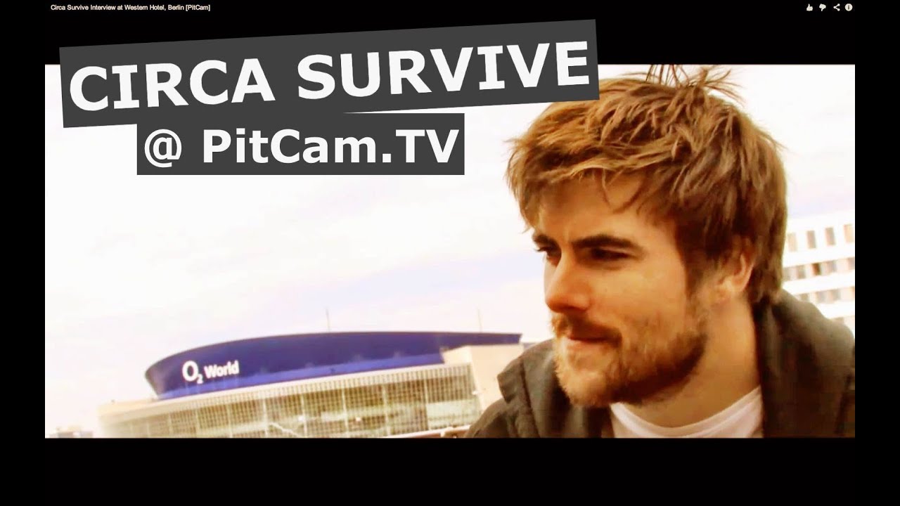 Circa Survive Interview at Western Hotel, Berlin [PitCam]