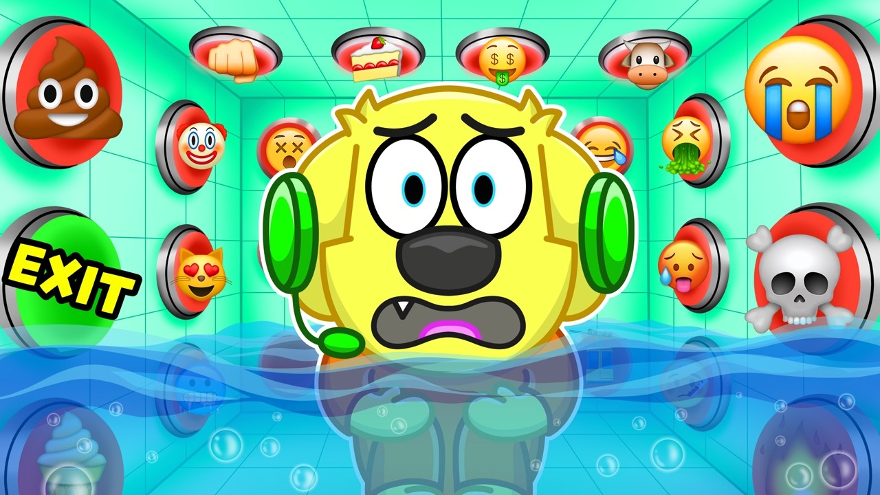 100 BUTTONS But Only 1 Lets Me ESCAPE..