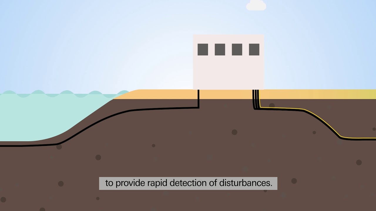 What is Distributed Acoustic Sensing and how does it monitor a Cable