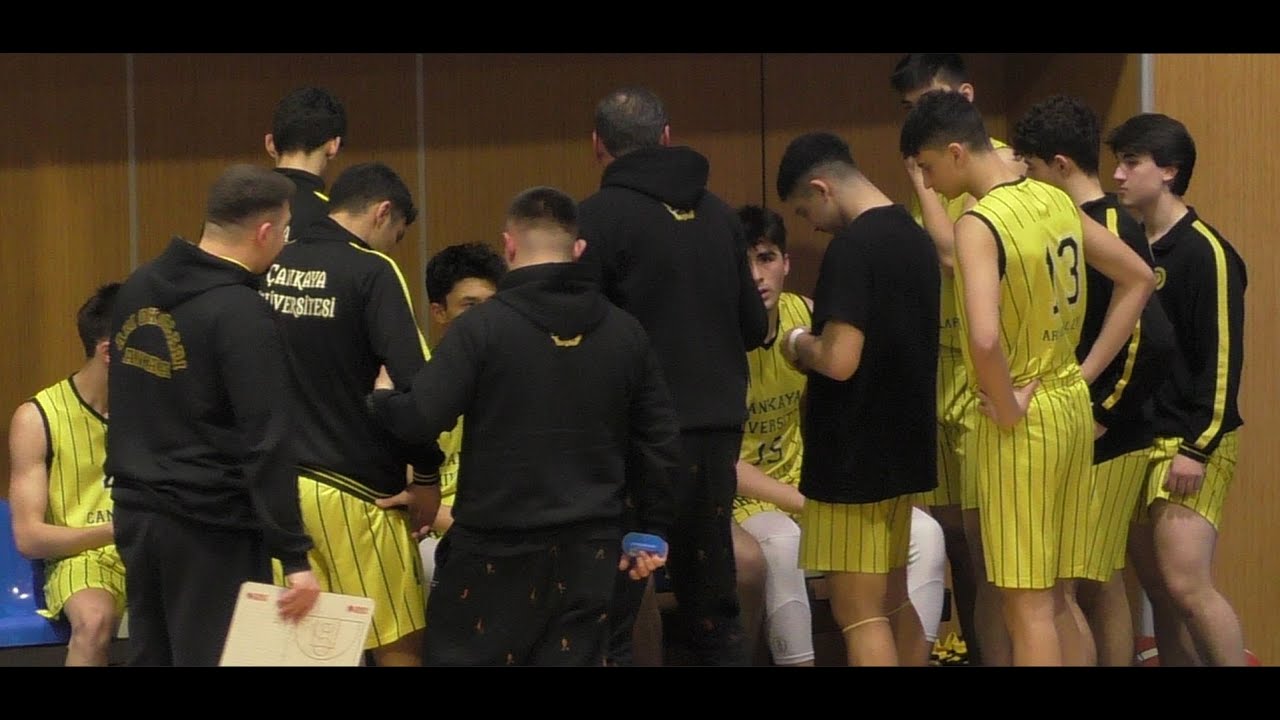 Çankaya Üniversitesi SK - Ankara Türk Telekom SK (U18E 1.Küme YF - 02 Şubat 2024)
