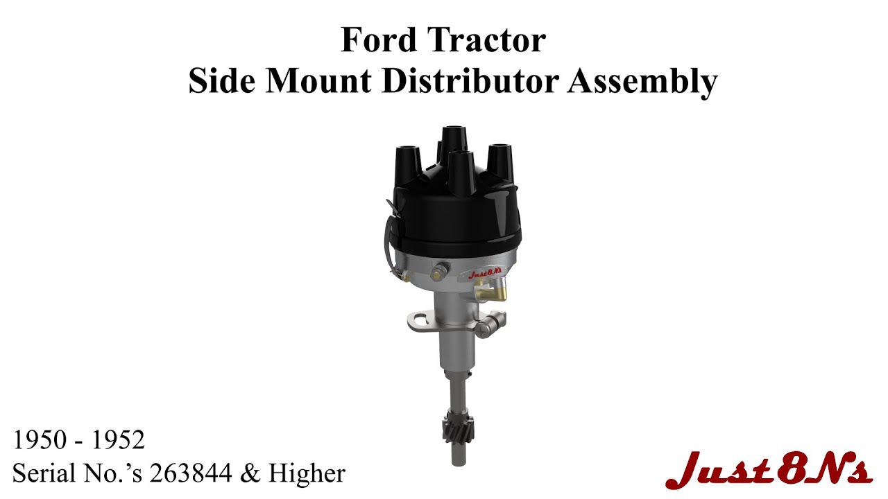 Ford Tractor 1950 - 1952 Side Mount Distributor Assembly