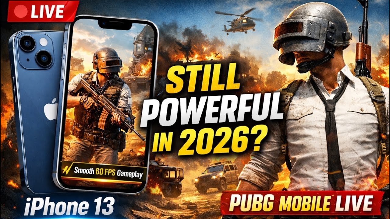 PUBG Mobile на iPhone 13 в 2026 году: всё ещё мощная игра?
