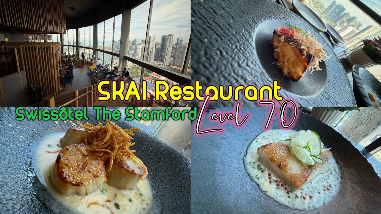 Dining at Level-70 @ SKAI Restaurant at Swissôtel The Stamford Singapore #singapore #swissotel