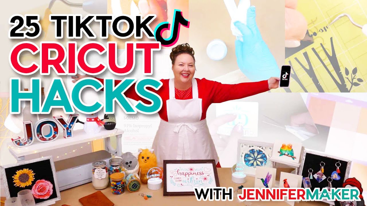 25 Cricut Hacks I Learned on TikTok - The Best Tips, Tricks, & Secrets!