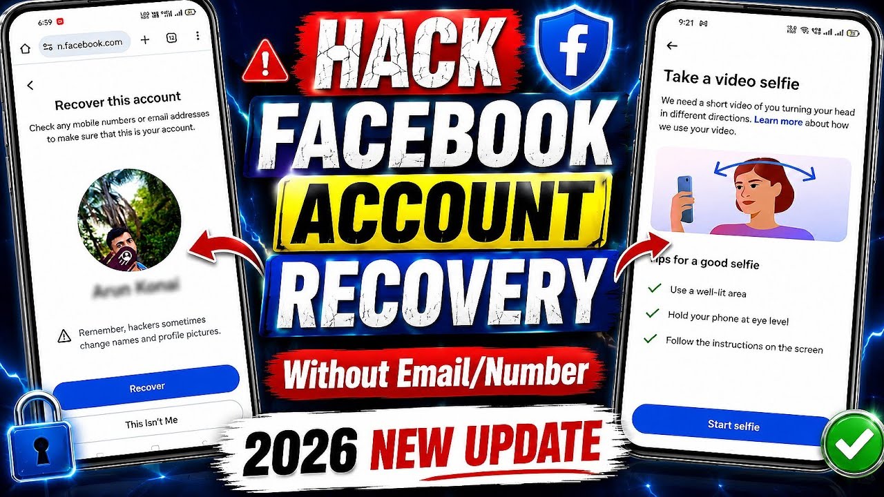 How to Recover Hacked Facebook Account 2026 | New Facebook Recovery Method (Step by Step)