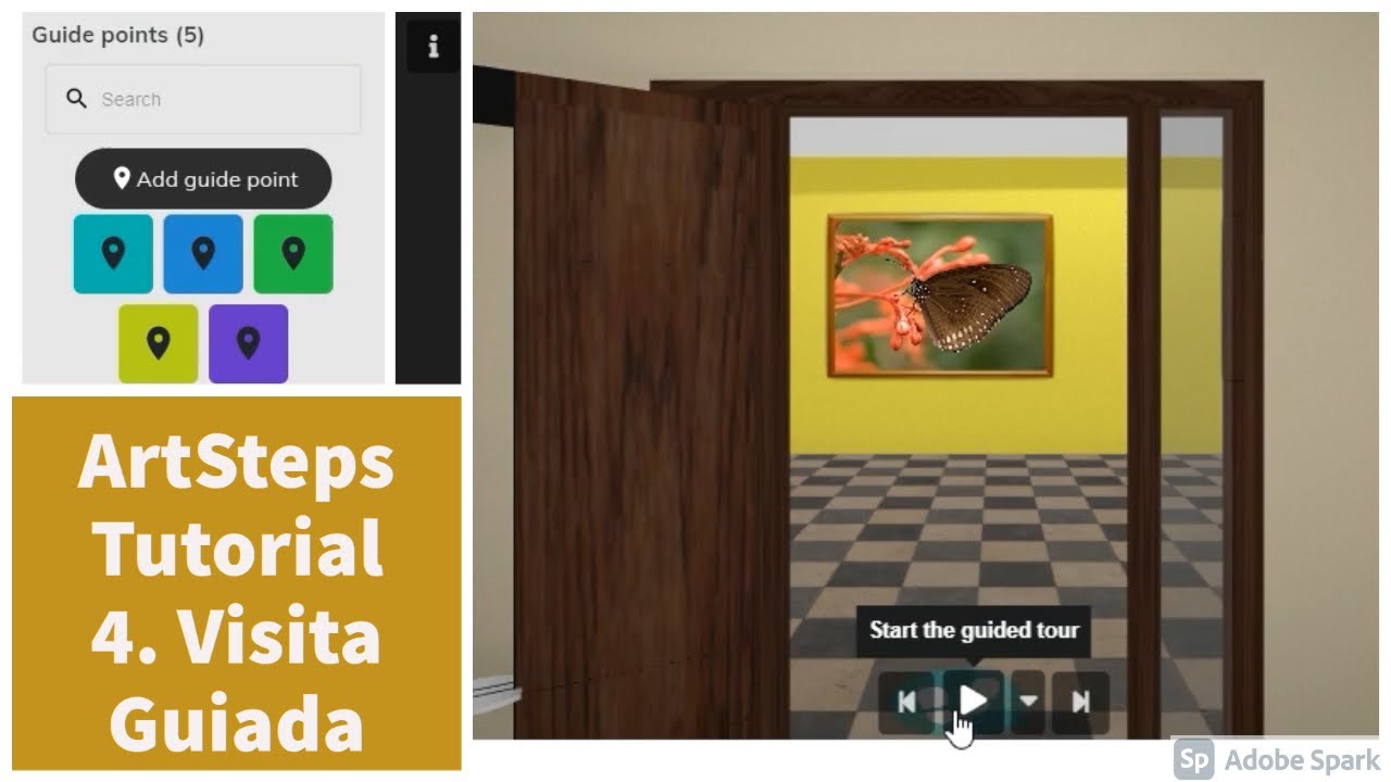 Tutorial ArtSteps 4 | Visita Guiada | 2021