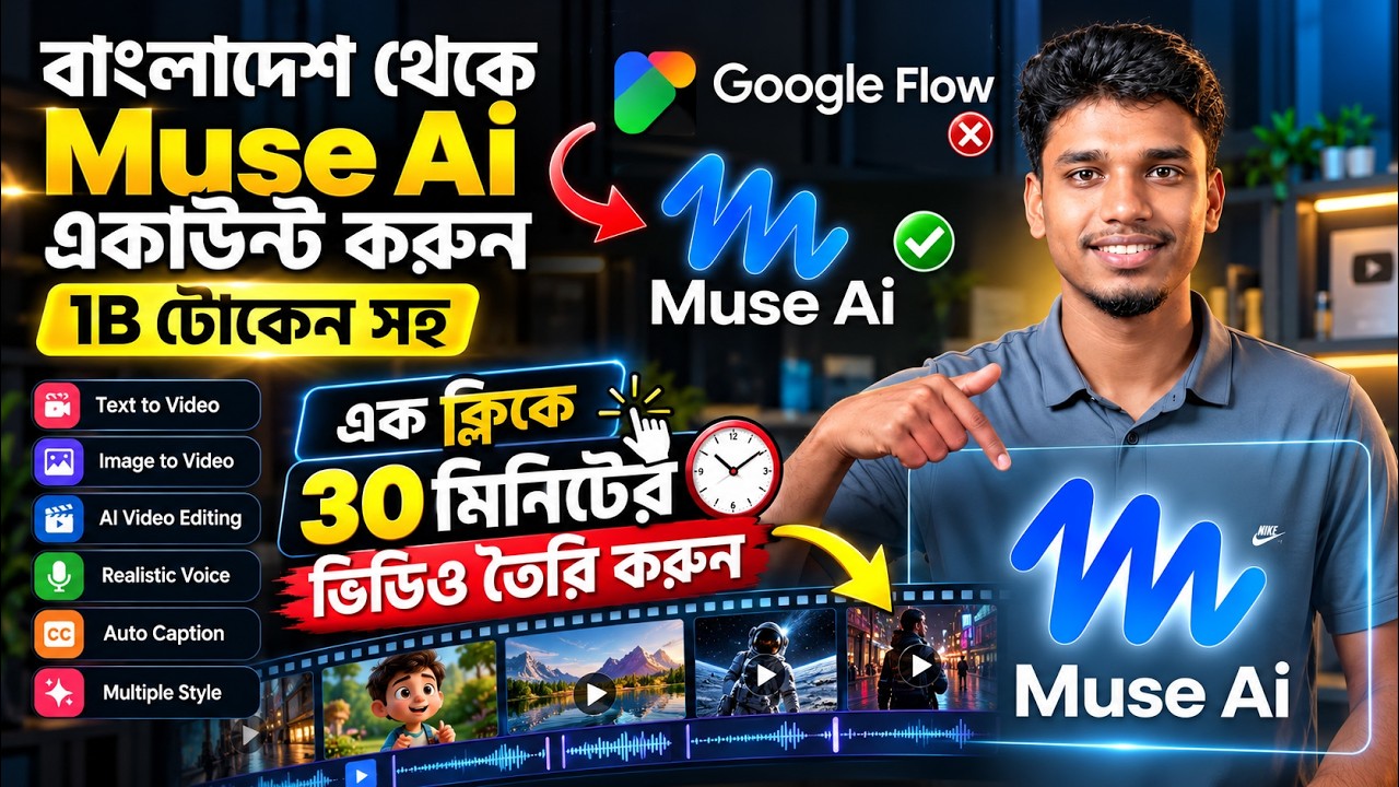 Muse AI একাউন্ট খোলার  নিয়ম । আপনার Personal AI Agent এখন নিজেই কাজ করবে!