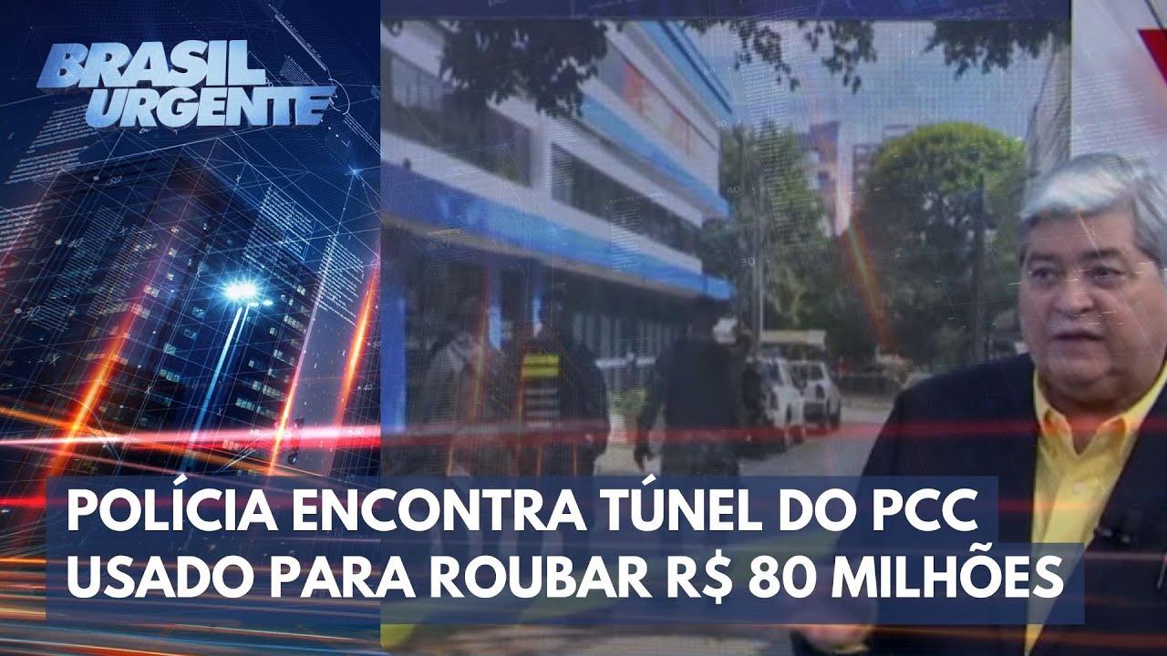 Túnel do crime no Paraguai: bandidos roubam R$ 80 milhões | Brasil Urgente