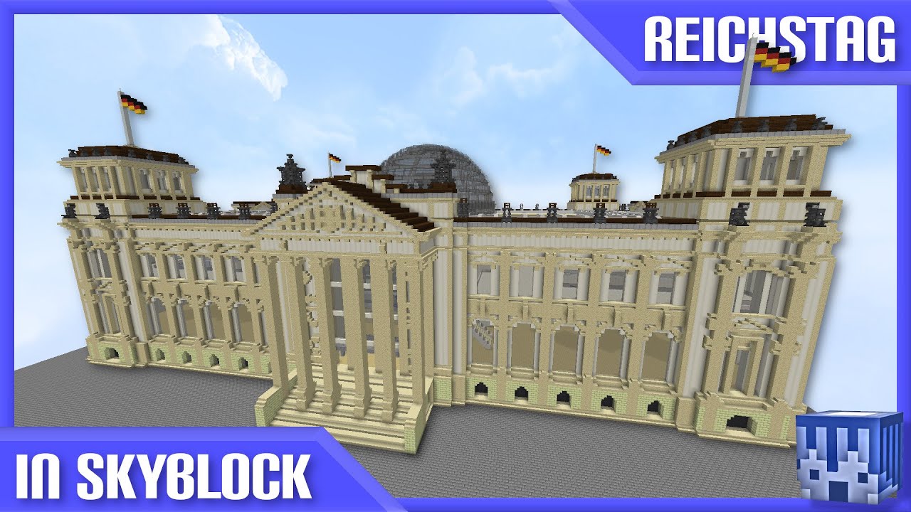 Der REICHSTAG in SKYBLOCK | zenti05