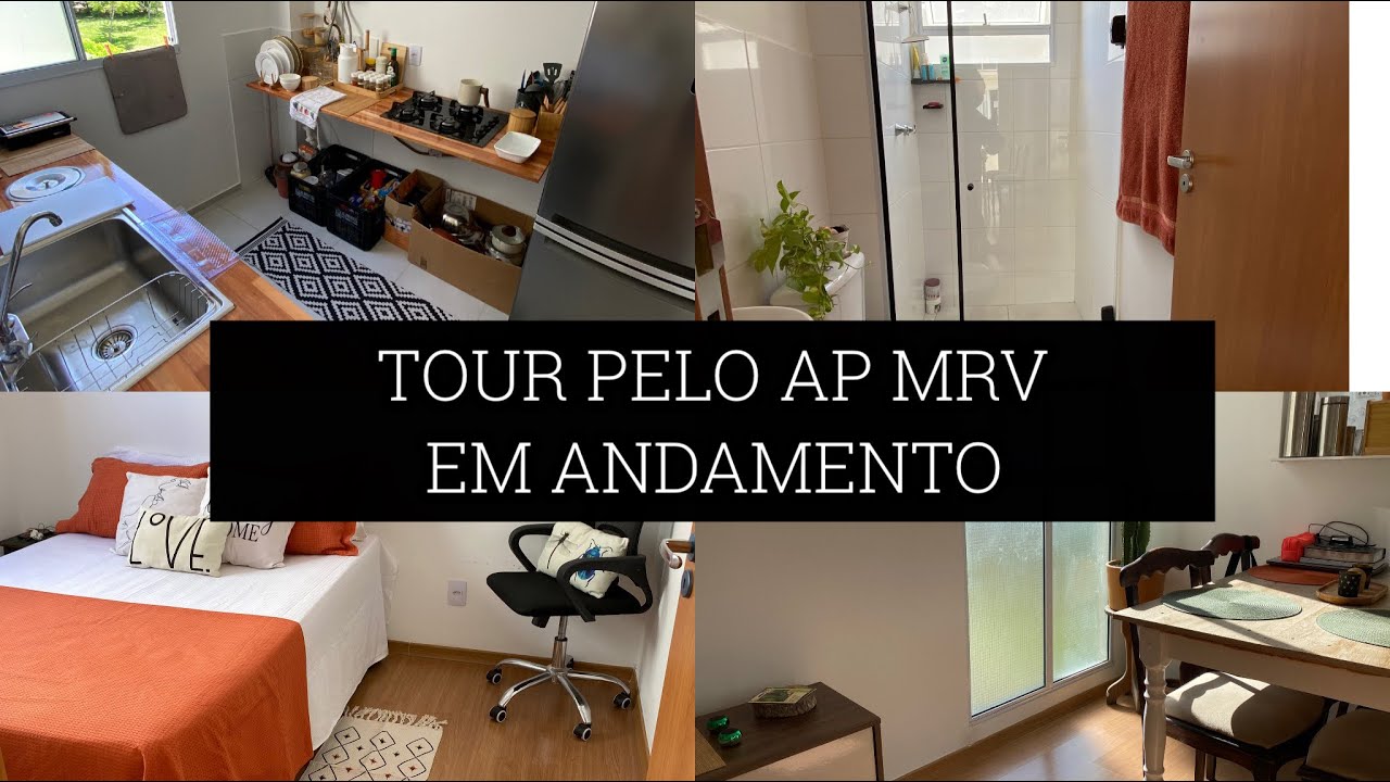 TOUR PELO APARTAMENTO MRV | TOUR PELO APARTAMENTO MRV EM ANDAMENTO