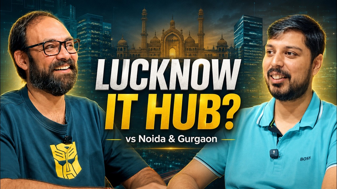 Can Lucknow Become the Next IT Hub? | Lucknow vs Noida Gurgaon | Future of Lucknow IT Sector