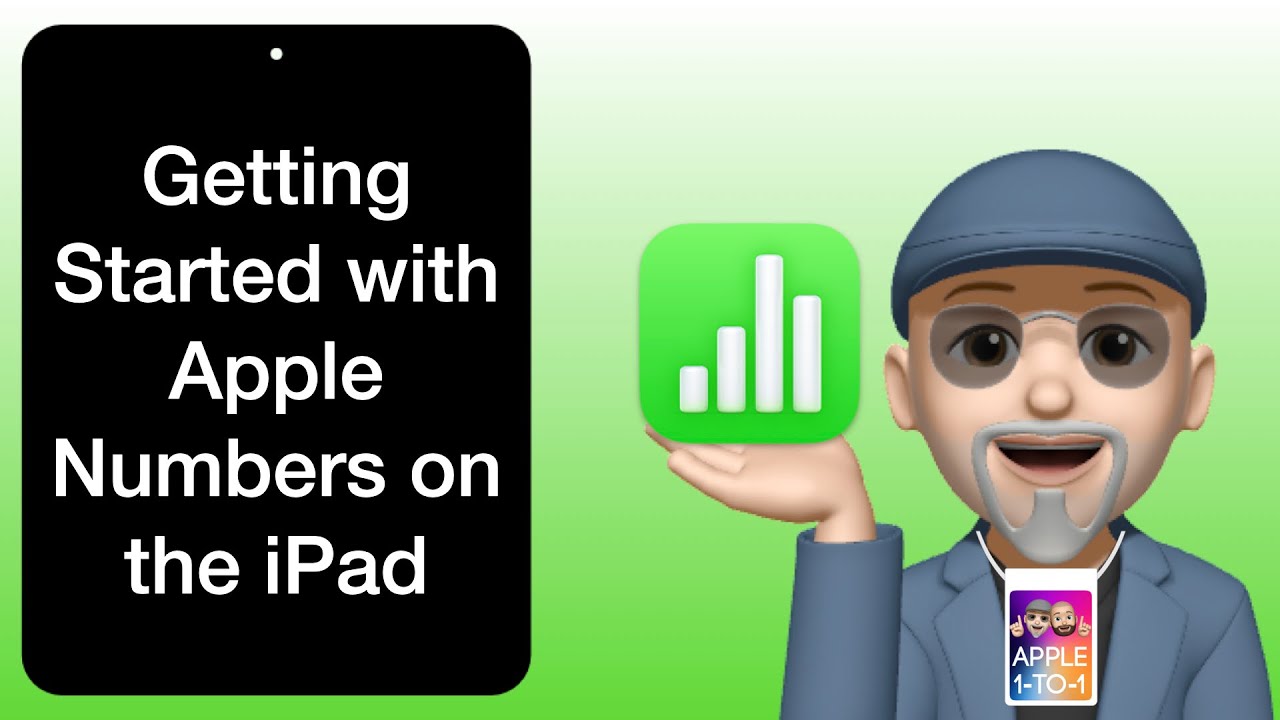 Начало работы с Apple Numbers на iPad