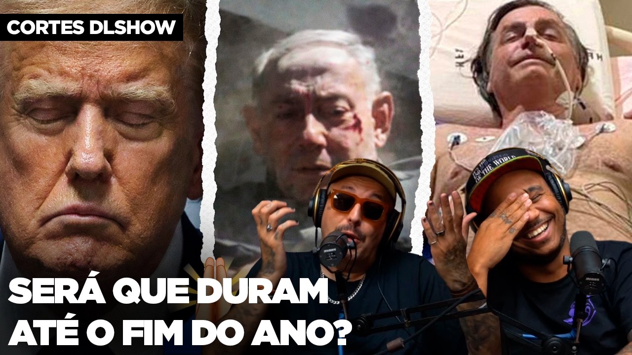 TRUMP, BOLSONARO E NETANYAHU ESTÃO MAL?! TEORIAS DA CONSPIRAÇÃO NO DLSHOW