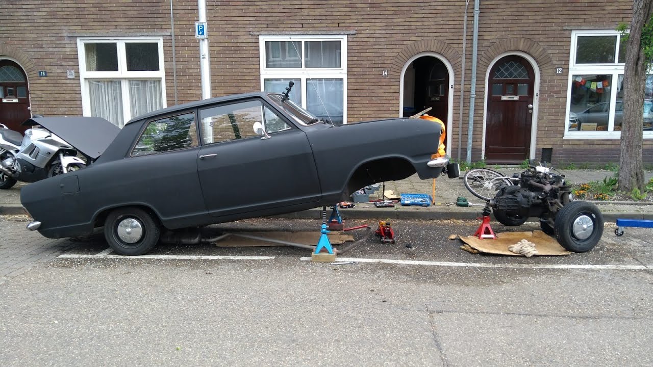 Kadett B 1.1/1.2N motorblok wissel