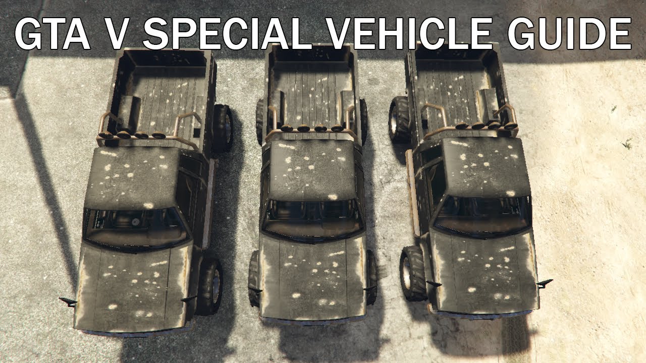 GTA V Special Vehicle Guide: Lustered/EC2 Dark Grey Rusty Rebel