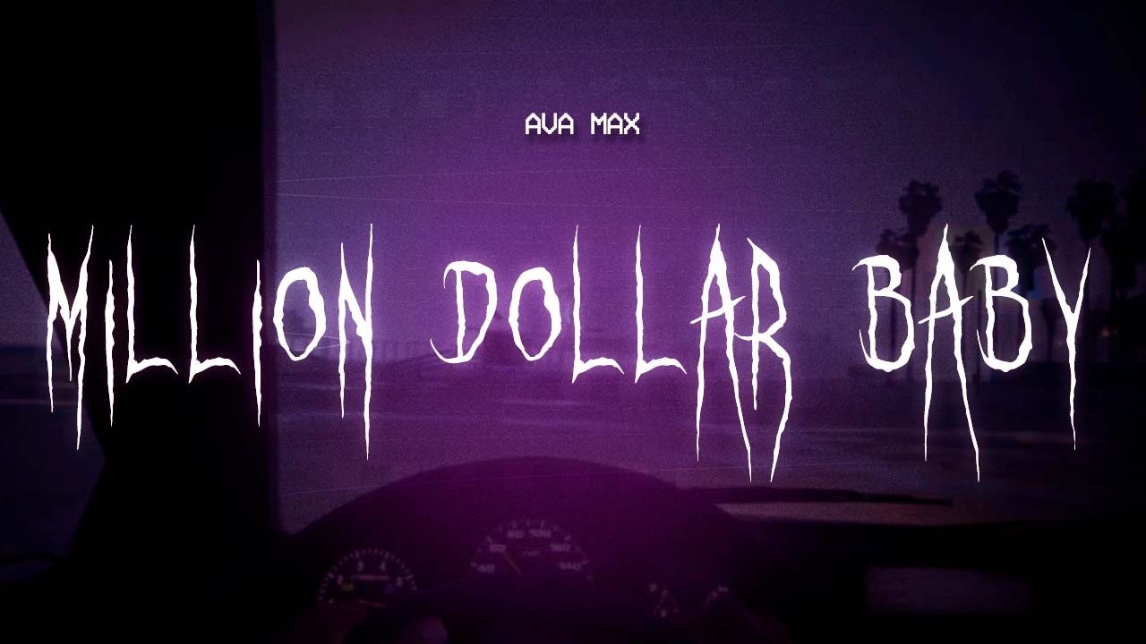ava max - million dollar baby [ sped up ] lyrics