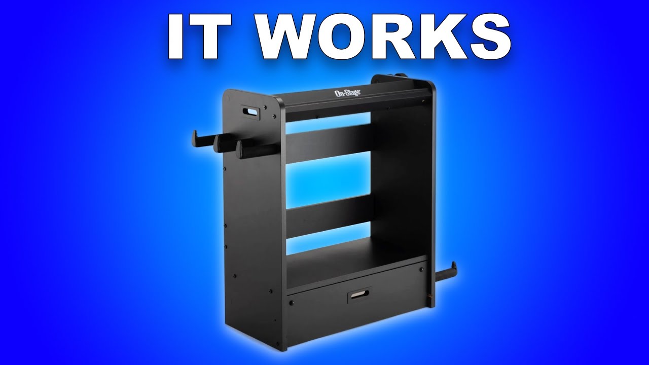 Get Organized - On-Stage Guitar Workstation GWS5000