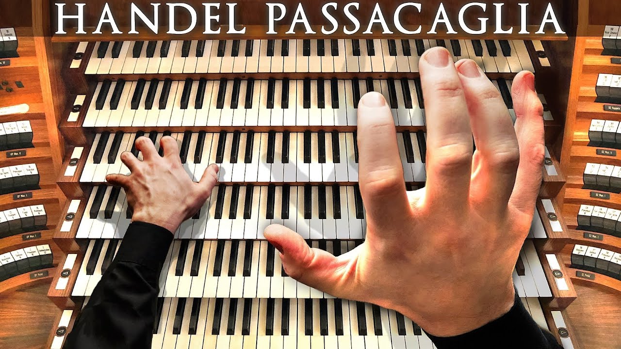 HANDEL PASSACAGLIA IN G MINOR - LARGEST ORGAN IN POLAND - JONATHAN SCOTT