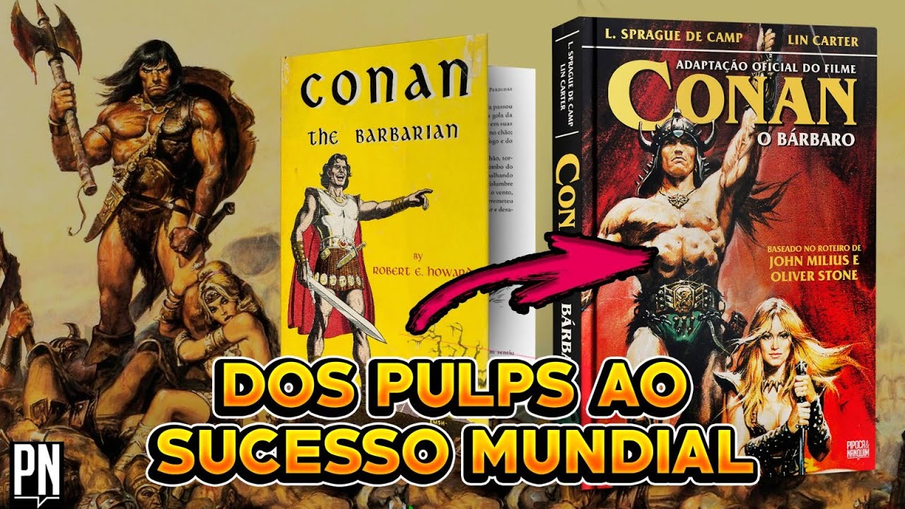 Como Conan foi de um personagem nichado a um fenômeno da cultura pop | Pipoca e Nanquim 559