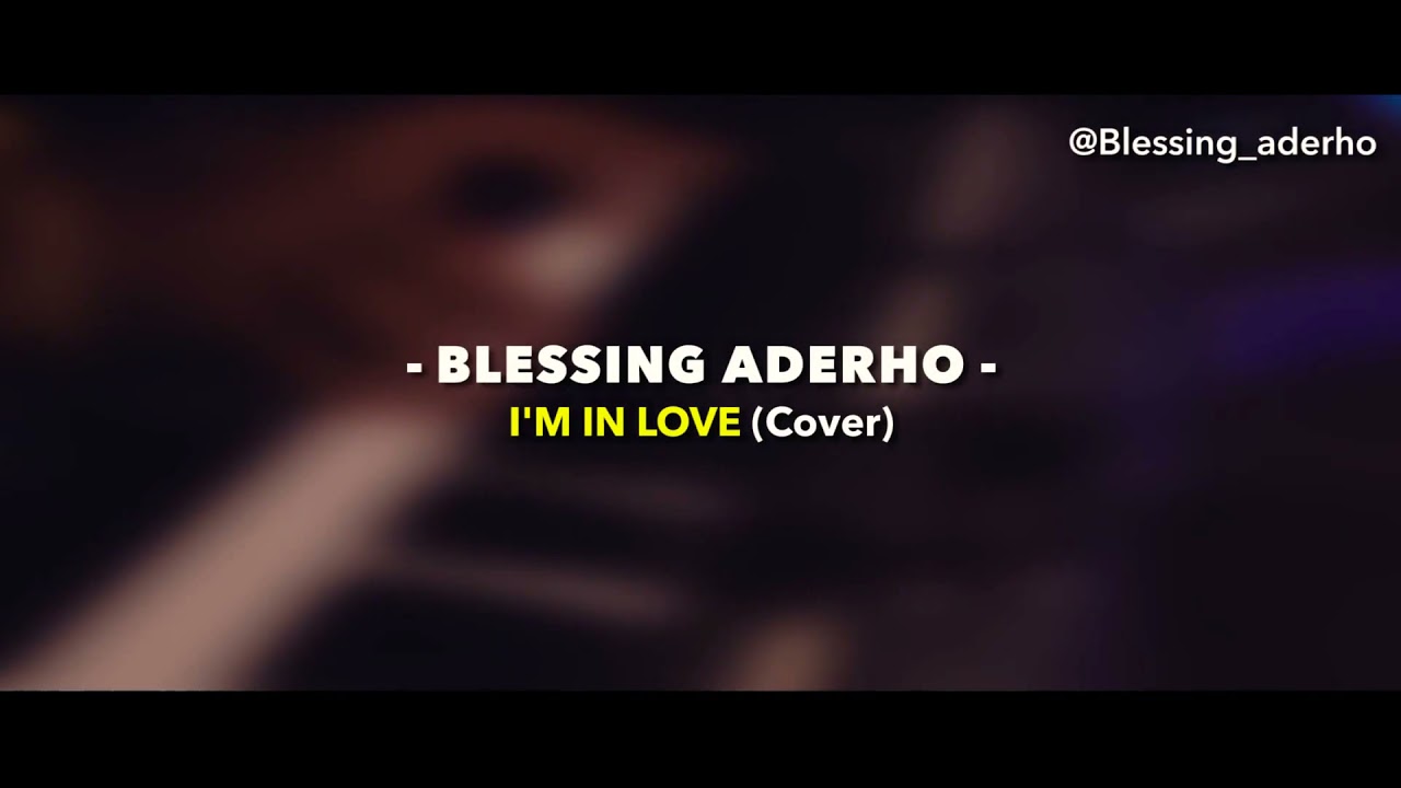 I am in love cover by Lawrence oyor