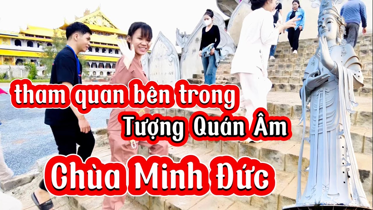 Bên Trong Phật Quán Âm Chùa Minh Đức Quảng Ngãi