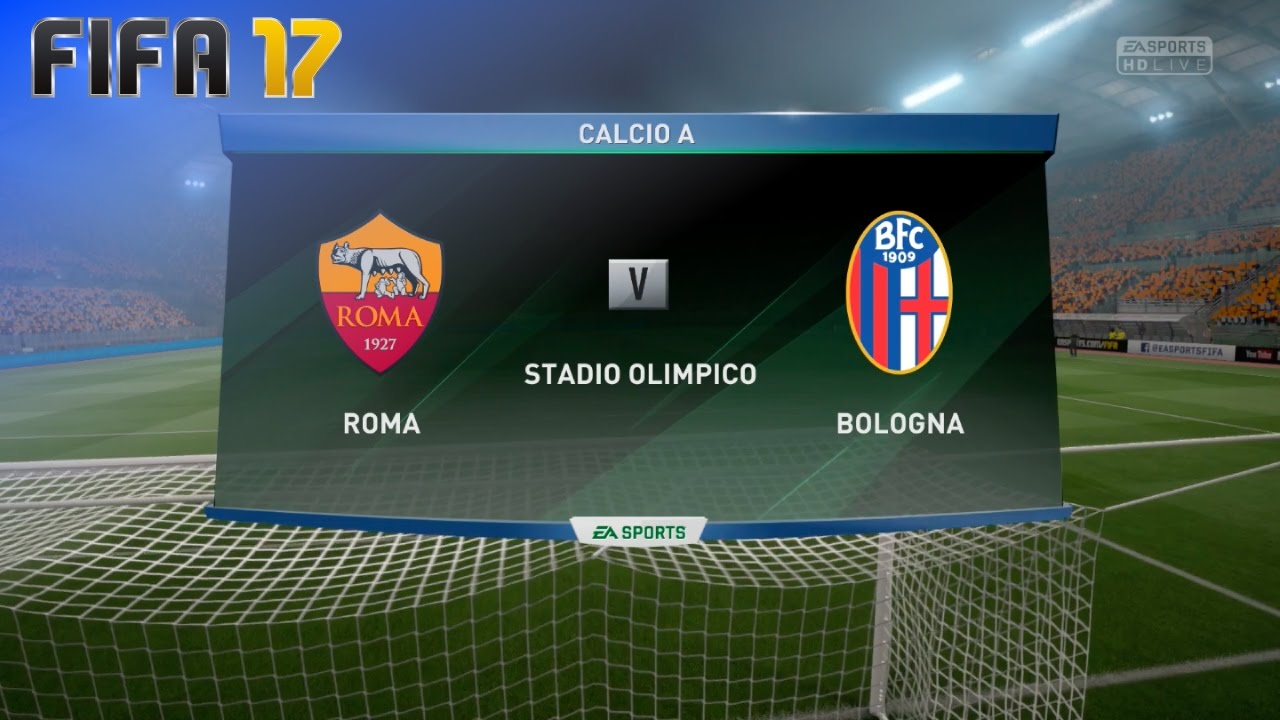 FIFA 17 - AS Roma vs. Bologna FC @ Stadio Olimpico